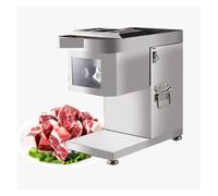 Affettatrice For Carne Commerciale In Acciaio Inossidabile Automatica Da 1500 W. Smerigliatrice Elettrica For Tagliare Le Verdure Segmentazione Efficiente(20mm)