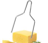 Affettatrice Formaggio in Acciaio Inossidabile | Taglia Burro Con Filo - Affettatrice Manuale per Cucina Cottura Cibi Uova Torte Pane Burro