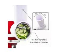 Affettatrice/Grattugia/Grattugia per formaggio per verdure per robot da cucina KitchenAid, accessori
