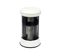 Affettatrice Grattugia per formaggio rotante in acciaio inossidabile Grattugia formaggio disco da taglio con 2 lama affilata intercambiabile rimovibile per la pulizia Grattugia fine e trucioli per