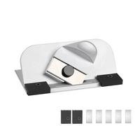 Affettatrice inclinata a 45° con lama di ritiro automatica, pratico utensile da taglio con regolazione della profondità e supporto magnetico per lama, taglierina fotografica di precisione per telaio