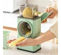 Affettatrice manuale a manovella multifunzione affetta taglia verdure