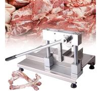 Affettatrice manuale commerciale per carne e ossa, per manzo, montone, pollo e verdure, soluzione efficiente per la preparazione degli alimenti per ristoranti e macellai