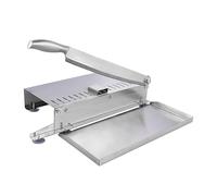 Affettatrice manuale for carne congelata for uso domestico, tagliatrice for ossa di agnello macinate, macchina for tagliare pollo, anatra e pesce, utensili da cucina for pentola calda(Size Small)