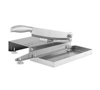 Affettatrice manuale in acciaio inox, spessore regolabile, per uso domestico e commerciale, ideale per affettare involtini di carne congelata