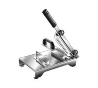 Affettatrice Manuale per Carne Congelata (Spessore Regolabile) - Affettatrice Manuale Robusta per Rotoli di Manzo, Montone, Agnello, Hot Pot e BBQ Coreano