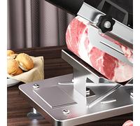 Affettatrice manuale per carne regolabile risparmio di denaro taglierina per ver