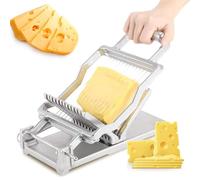 Affettatrice Manuale Per Formaggio, Tagliapaste In Acciaio Inox Con Filo E Design Portatile, Affettatrice Robusta Per Burro E Pane Per Formaggio, Burro, Toast E Affettati - Strumento Da Cucina P 10mm