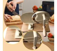 Affettatrice manuale per pane, utensile da cucina per tagliare il pane fatto in