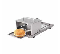 Affettatrice Manuale Per Panini Da Hamburger, Macchina Professionale In Acciaio Inossidabile Per Il Taglio Del Pane, Ideale Per Panifici, Fast Food E Servizi Di Catering.