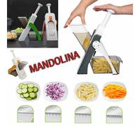 Affettatrice manuale Professionale affetta taglia verdure mandolina Grattugia...