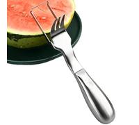 Affettatrice per anguria in acciaio inossidabile - Strumento manuale per tagliare la frutta, design 2 in 1 | Accessorio per affettare efficiente per Pitaya melone mango a casa cucina appartamento rist