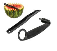 Affettatrice Per Anguria | Utensile da Cucina Portatile in Metallo per Tagliare Frutta | Affettatrice Da Cucina Con Impugnatura Ergonomica - Taglia Anguria