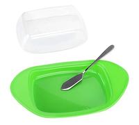 Affettatrice per Burro, Affettatrice per Burro con Coltello da Taglio e Coperchio Scatola per Tagliare il Burro Contenitore per Formaggi Taglia Burro per Conservare Torte Dessert