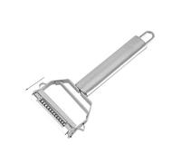 Affettatrice per cetrioli 4 in 1 Pelapatate manuale for frutta e verdura, grattugia multifunzione, pelapatate, affetta melone, patate, cetrioli, utensile da cucina for la casa - 4 in 1(4 in 1)