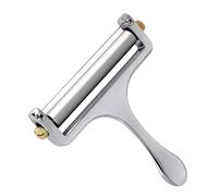 Affettatrice per formaggio a filo - Affettatrice manuale in acciaio inox per mozzarella - Affettatrice per formaggio con spessore regolabile - Robusta affettatrice per formaggio a