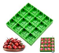 Affettatrice per fragole, strumento per affettare fragole e uva, multifunzione, per macedonie, pizza, condimenti, frutta, per decorare torte e insalate di frutta