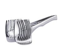 Affettatrice per limone - Porta taglierina per fette in acciaio inossidabile per cipolla, e limone | Taglia, Affetta, Utensili porta utensili da cucina per frutta e verdura, Cib