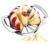 Affettatrice per mele, 12 lame extra large, in acciaio inox resistente, facile da usare, risparmio di tempo.