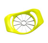 Affettatrice per mele, robot da cucina, in acciaio inox, taglia frutta manuale, per ananas, arancione e pera, salvaspazio, utensile da cucina per casa e picnic, lavabile in lavastoviglie