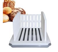 Affettatrice per pane e pane - Manuale regolabile multifunzionale pieghevole vassoio di taglio per negozio ristorante cucina casa toast croccante