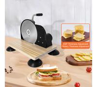 Affettatrice per Pane Macchina Tagliapane Manuale Taglia Toast Strumento Da