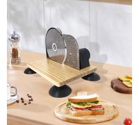 Affettatrice per Pane Macchina Tagliapane Manuale Taglia Toast Strumento Da