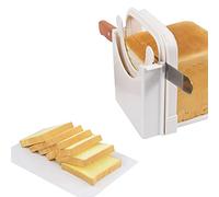 Affettatrice per Pane,Tagliapasta Regolabile Macchina per Panini Manuale Taglierina per Pagnotta Affettatrice per Toast Pieghevole per Pane Fatto in Casa
