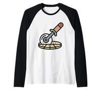 Affettatrice per Pizza e Torta, per Chef e cuochi Maglia con Maniche Raglan