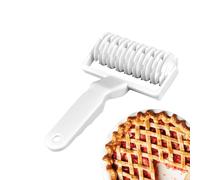 Affettatrice per pizza - Rotella da taglio di precisione CAK, lama affilata | Mattarello resistente, lavabile in lavastoviglie | Accessorio da cucina versatile | Impasto per pizza fatto in casa ideale