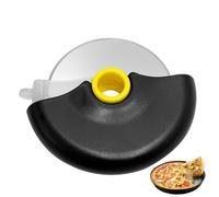 Affettatrice per pizza - Tagliapizza in acciaio inossidabile - Taglierina affettatrice per pizza resistente alla ruggine, strumenti essenziali da cucina classici per la casa e