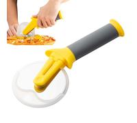 Affettatrice per pizza, tagliapizza, non bastone, con coperchio, utensili da cucina in acciaio inox, pasta pesante, accessori per la cottura in campeggio