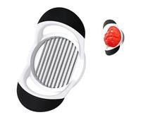 Affettatrice per pomodoro, in acciaio inox, affettatrice per pomodoro, affettatrice per verdure, 10 lame affilate, utensile da cucina leggero con manico facile da impugnare, utensile da cucina per