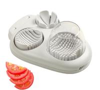 Affettatrice per pomodoro, taglierina per fragole,Taglierina per uva in acciaio inossidabile | Strumento per taglierina per fragole multifunzionale, dispositivo da cucina sicuro per cucine domestiche
