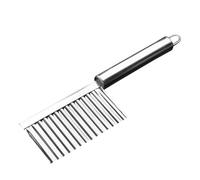 Affettatrice per verdure - Taglierina per crocchette da 22,5 cm, affettatrice per verdure, taglierina per cialde resistente con impugnatura comoda | Cetriolo di patate per