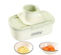 Affettatrice Per Verdure,Tritatutto Multifunzionale Portatile - Taglia Alimenti E Tritaglio Aglio,per Cipolla Cetriolo Carota Preparazione dei Pasti Casa Appartamento Cascina Campeggio