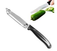 Affettatrice veloce per verdure, pelapatate frutta e verdura, in acciaio inox, comodo da impugnare per patate, carote e cetrioli