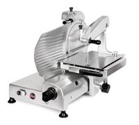 Affettatrice Verticale, industriale a 380 Volt a Gravità FAC 370 LUSSO AF con affilatoio Fisso per lama 58x40xh67cm - Lama 370 mm - 50.00 Kg in lega leggera di alluminio