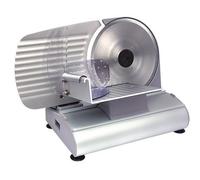 REBER Affettatrice elettrica 200W con lama in acciaio 22cm per prosciutto salumi