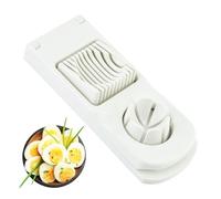 Affettauova per Uova Sode | 2 in 1 Tagliauova e Frutta Multifunzione - Taglierina Divisorio Utensili per Ciliegini Pomodorini Colazione Picnic Ristoranti