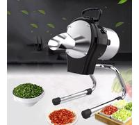 Affettaverdure e affettatrice commerciale, rimovibile per una facile pulizia, ideale per peperoni, cipolle e carote