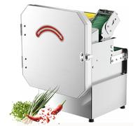 Affettaverdure e affettatrice multifunzione da 200 W per aglio, zenzero, peperoncino, patate e cetrioli, efficiente affettatrice con utensile da taglio