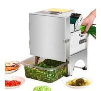 Affettaverdure elettrico e affettatrice, spessore regolabile 1,5-35 mm, tritatutto ad alta capacità per uso domestico e ristorante