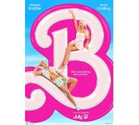 Affiche BARBIE Poster Cinema 2023 Margot Robbie Ryan Gosling A3 A4