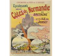 Affiche des Sites de Normandie et de Bretagne
