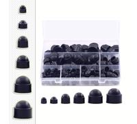 Affidabile 160pz Cupola in Nylon per Copri Dadi Esagonali per Tutte le Condizion