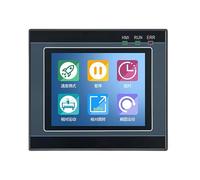 Affidabile 2.8 pollice LCD Programmabile Controller Schermo con NPN Ingressi e Relè Uscite per Automazione LCD Regolatore Programmabile