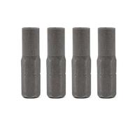 Affidabile 6.35mm a 4mm Convertitore Adattatore di Conversione per Migliorare la Funzionalità Strumento In Acciaio Al Carbonio Utensili Elettrici Accessori Socket Adapter Set