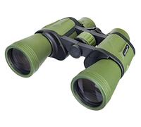 Affidabile Binocolo a Grande Apertura Levenhuk Travel 7x50 per Gite in Barca e Pesca, Colore Verde