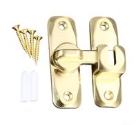 Affidabile chiavistello scorrevole per tenere le stanze chiuse in case con bambini o aree comuni (oro)